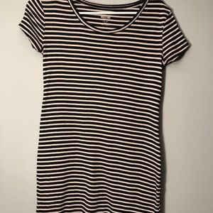 Striped T-shirt Dress